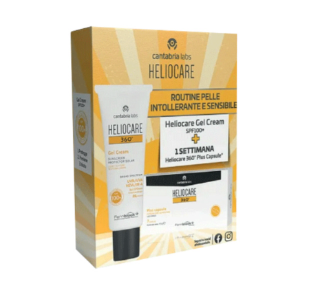 HELIOCARE 360 CREMA GEL SOLARE SPF100+ 50ML + HELIOCARE 360 PLUS 7 CAPSULE